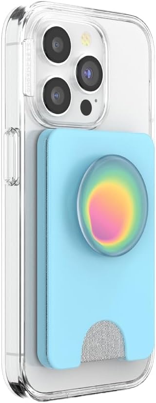 image:imagePopSockets Phone Wallet for MagSafe Phone Card Holder with Grip Pokemon Sakura DreamsAura Butterfly Pea Blue