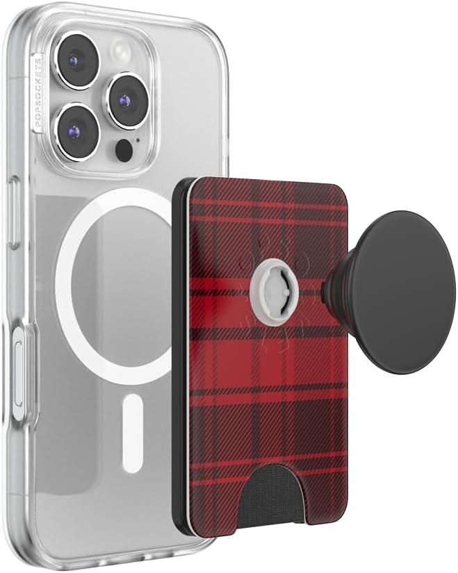 image:imagePopSockets Phone Wallet for MagSafe Phone Card Holder with Grip Pokemon Sakura DreamsBuffalo Check