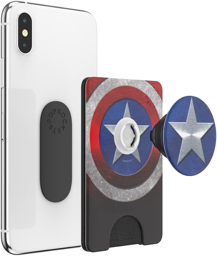 image:imagePopSockets Phone Wallet for MagSafe Phone Card Holder with Grip Pokemon Sakura DreamsCaptain America
