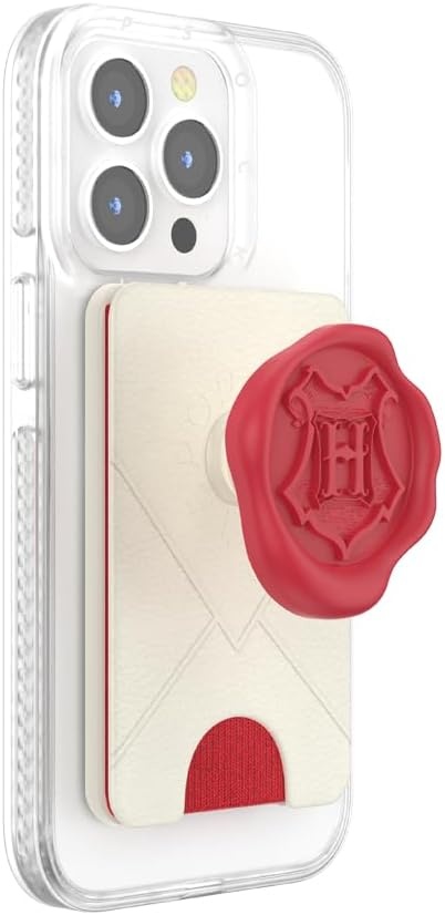 image:imagePopSockets Phone Wallet for MagSafe Phone Card Holder with Grip Pokemon Sakura DreamsHogwarts Letter