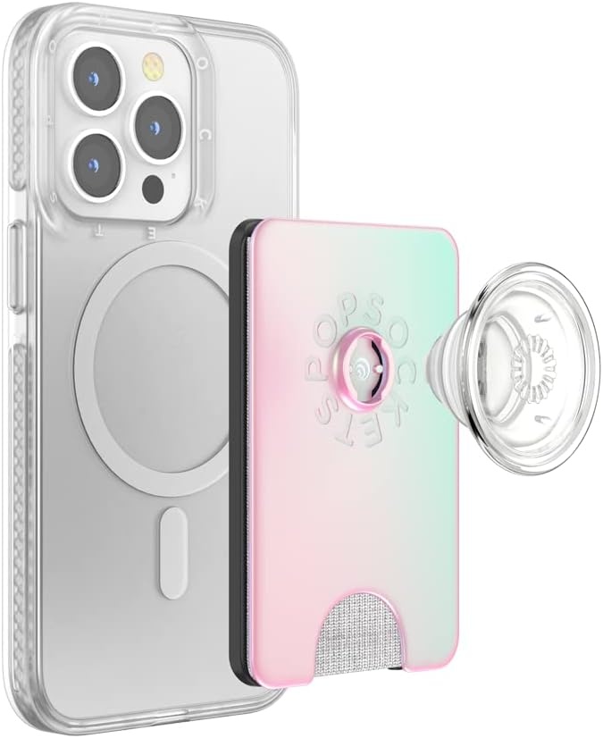 image:imagePopSockets Phone Wallet for MagSafe Phone Card Holder with Grip Pokemon Sakura DreamsMermaid Pink