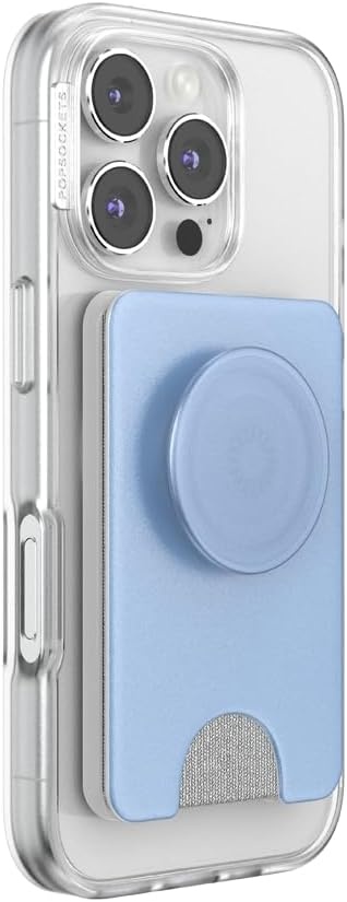 image:imagePopSockets Phone Wallet for MagSafe Phone Card Holder with Grip Pokemon Sakura DreamsMetallic Frost