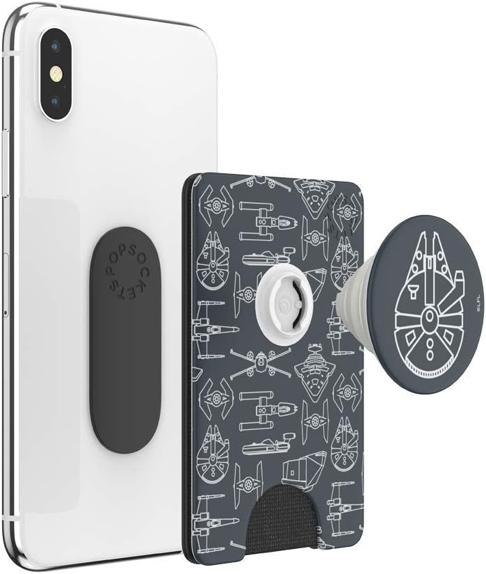 image:imagePopSockets Phone Wallet for MagSafe Phone Card Holder with Grip Pokemon Sakura DreamsMillennium Falcon