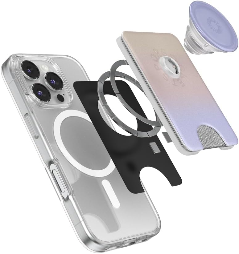 image:imagePopSockets Phone Wallet for MagSafe Phone Card Holder with Grip Pokemon Sakura DreamsMorning Haze