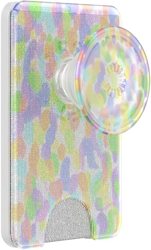 image:imagePopSockets Phone Wallet for MagSafe Phone Card Holder with Grip Pokemon Sakura DreamsRainbow Glass