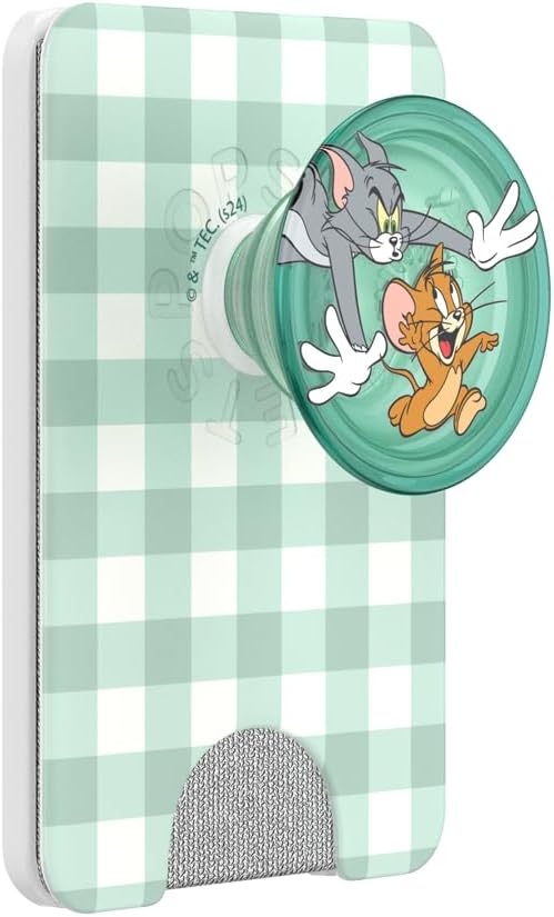 image:imagePopSockets Phone Wallet for MagSafe Phone Card Holder with Grip Pokemon Sakura DreamsTom Jerry Chase