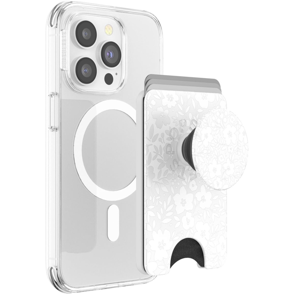 image:imagePopSockets Phone Wallet for MagSafe Phone Card Holder with Grip Pokemon  Sakura DreamsBlanc Fresh