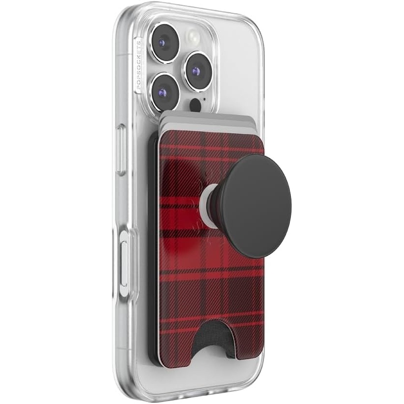 image:imagePopSockets Phone Wallet for MagSafe Phone Card Holder with Grip Pokemon  Sakura DreamsBuffalo Check