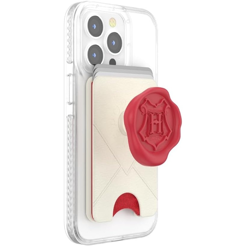 image:imagePopSockets Phone Wallet for MagSafe Phone Card Holder with Grip Pokemon  Sakura DreamsHogwarts Letter