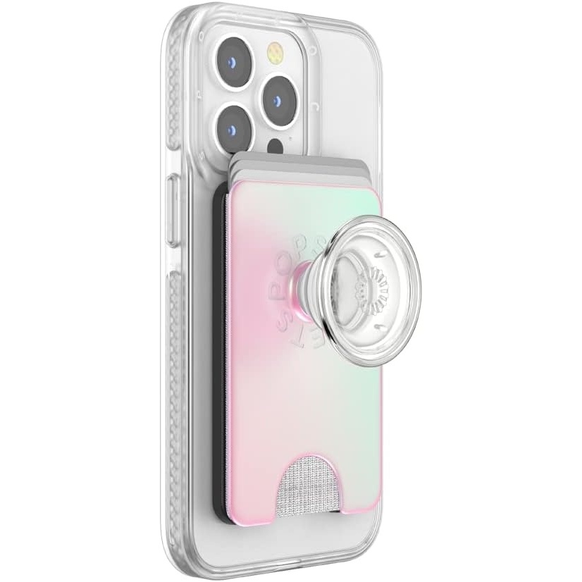 image:imagePopSockets Phone Wallet for MagSafe Phone Card Holder with Grip Pokemon  Sakura DreamsMermaid Pink