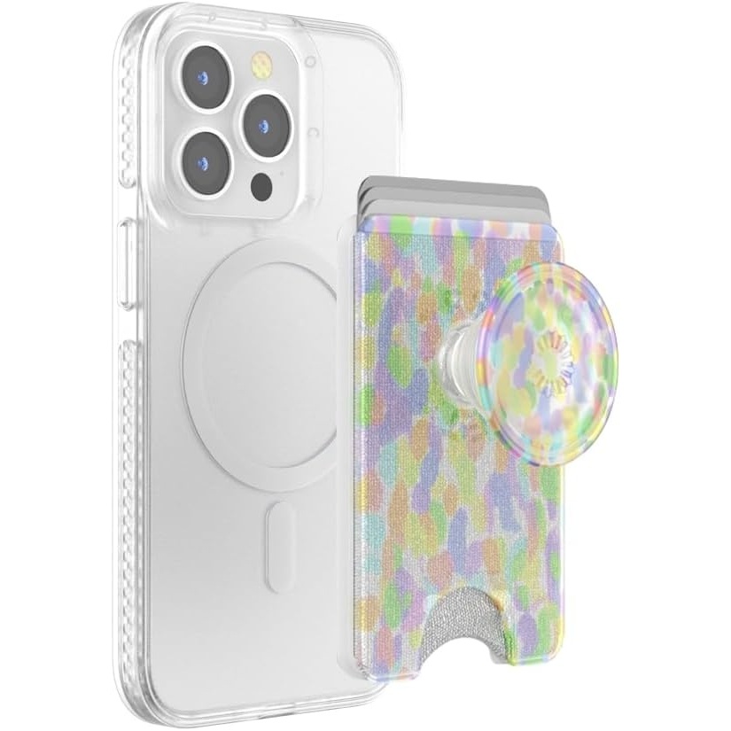 image:imagePopSockets Phone Wallet for MagSafe Phone Card Holder with Grip Pokemon  Sakura DreamsRainbow Glass