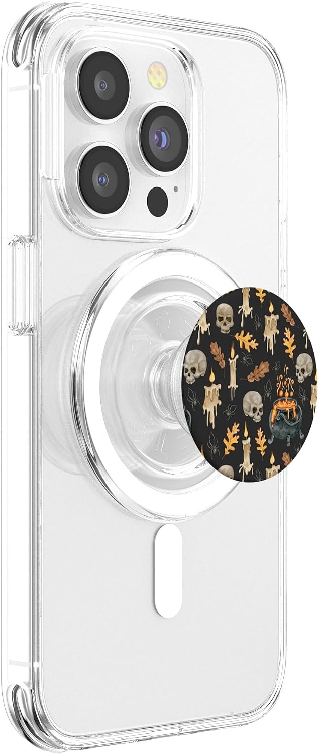 image:imagePopSockets Halloween Phone Grip Spooky Pattern PopSockets Adhesive PopGripMagnetic PopGrip