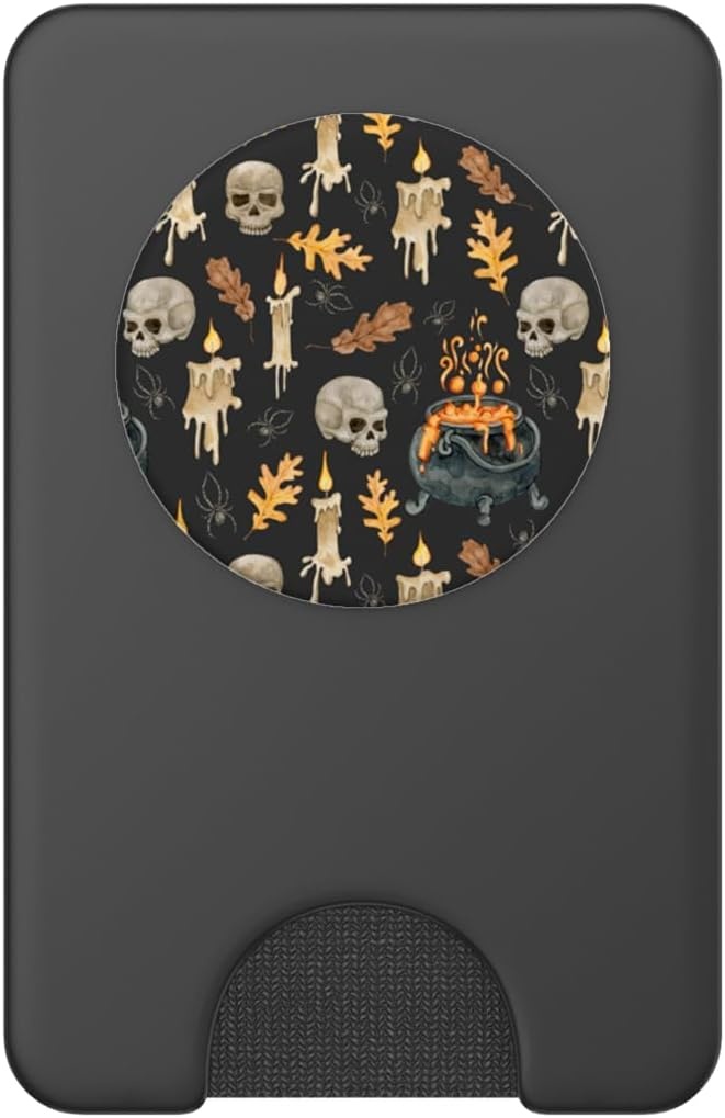 image:imagePopSockets Halloween Phone Grip Spooky Pattern PopSockets Adhesive PopGripMagnetic PopWallet
