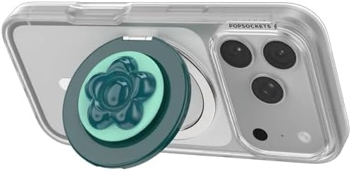 image:imagePopSockets KickOut Grip for MagSafe Adjustable Kickstand for Portrait or Landscape Magnetic Stand Green Green