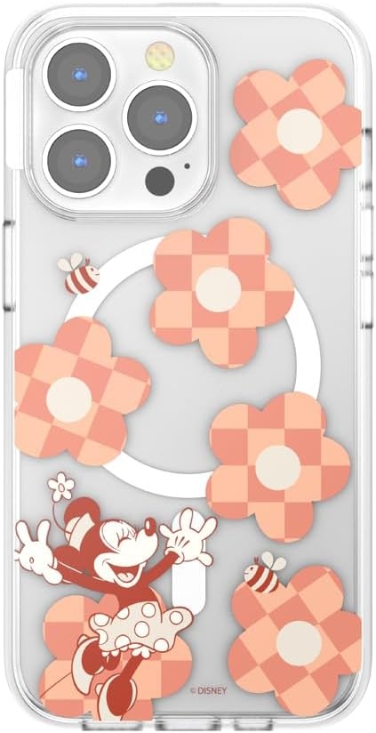 image:imagePopSockets iPhone 16 Phone Case with MagSafe Wireless Charging Compatible Disney Serene MickeyMickey Classic Check