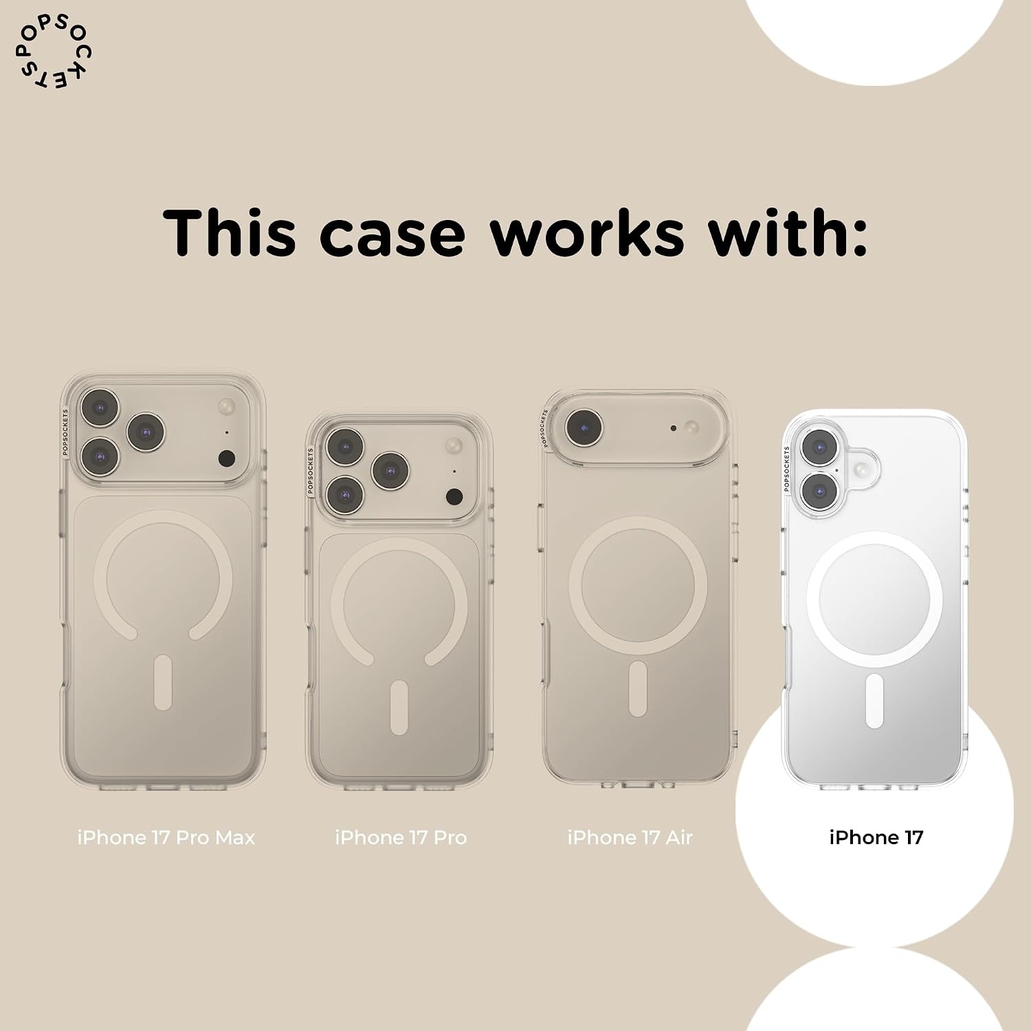 image:imagePopSockets iPhone 16 Phone Case with MagSafe Wireless Charging Compatible Disney Serene MickeyMickey Classic Check