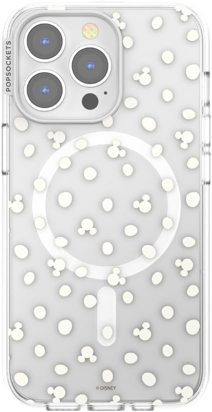 image:imagePopSockets iPhone 16 Phone Case with MagSafe Wireless Charging Compatible Disney Serene MickeyMickey Polka Dot
