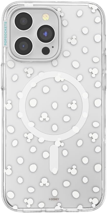 image:imagePopSockets iPhone 16 Phone Case with MagSafe Wireless Charging Compatible Disney Serene MickeyMickey Polka Dot