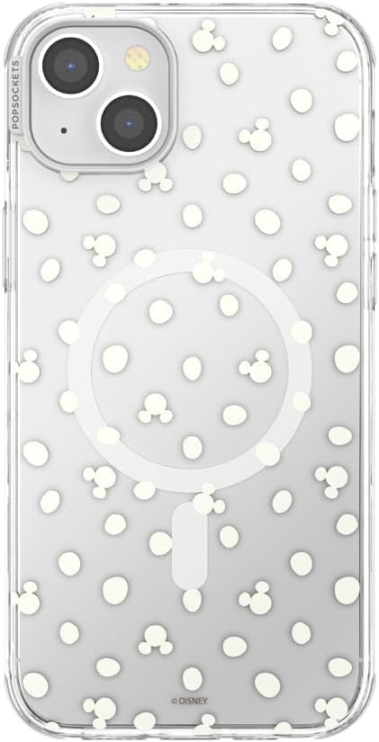 image:imagePopSockets iPhone 16 Phone Case with MagSafe Wireless Charging Compatible Disney Serene MickeyMickey Polka Dot