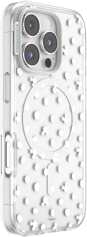 image:imagePopSockets iPhone 16 Phone Case with MagSafe Wireless Charging Compatible Disney Serene MickeyMickey Polka Dot
