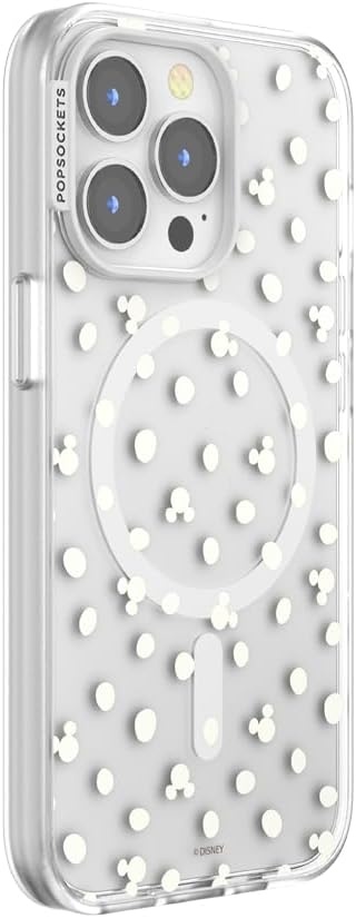 image:imagePopSockets iPhone 16 Phone Case with MagSafe Wireless Charging Compatible Disney Serene MickeyMickey Polka Dot