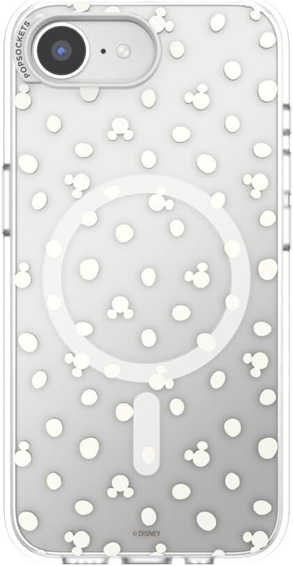 image:imagePopSockets iPhone 16 Phone Case with MagSafe Wireless Charging Compatible Disney Serene MickeyMickey Polka Dot