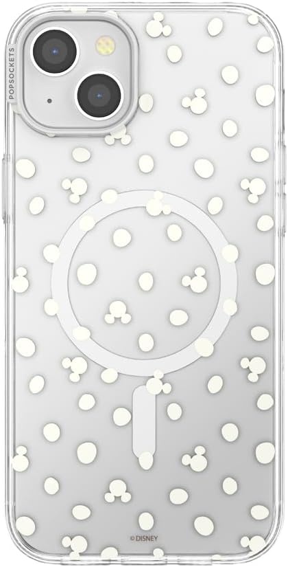 image:imagePopSockets iPhone 16 Phone Case with MagSafe Wireless Charging Compatible Disney Serene MickeyMickey Polka Dot