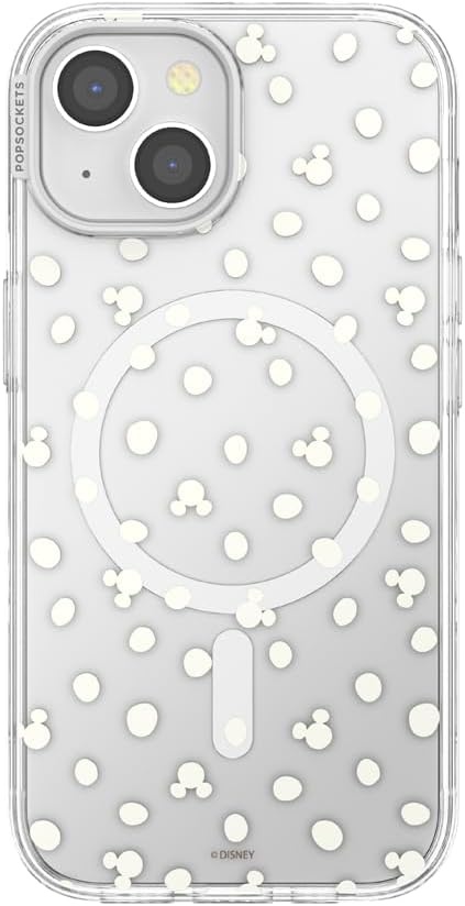 image:imagePopSockets iPhone 16 Phone Case with MagSafe Wireless Charging Compatible Disney Serene MickeyMickey Polka Dot