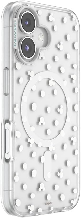 image:imagePopSockets iPhone 16 Phone Case with MagSafe Wireless Charging Compatible Disney Serene MickeyMickey Polka Dot