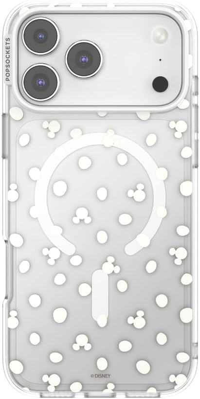 image:imagePopSockets iPhone 16 Phone Case with MagSafe Wireless Charging Compatible Disney Serene MickeyMickey Polka Dot