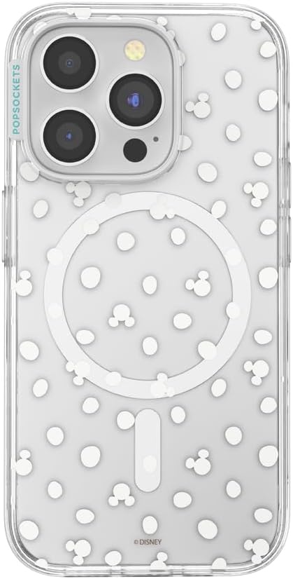 image:imagePopSockets iPhone 16 Phone Case with MagSafe Wireless Charging Compatible Disney Serene MickeyMickey Polka Dot