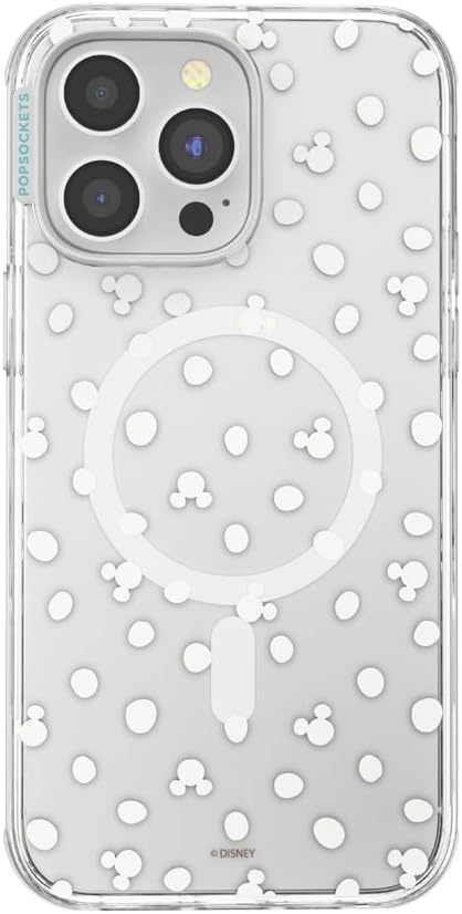 image:imagePopSockets iPhone 16 Phone Case with MagSafe Wireless Charging Compatible Disney Serene MickeyMickey Polka Dot