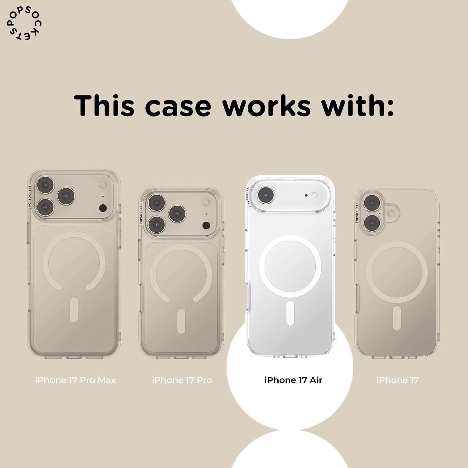 image:imagePopSockets iPhone 16 Phone Case with MagSafe Wireless Charging Compatible Disney Serene MickeyMickey Polka Dot