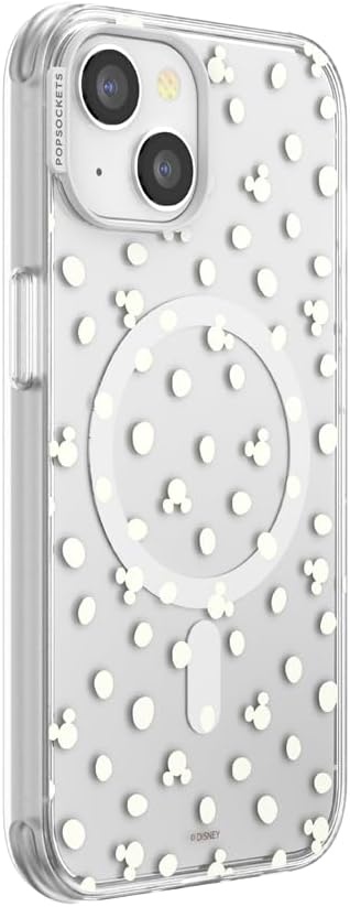 image:imagePopSockets iPhone 16 Phone Case with MagSafe Wireless Charging Compatible Disney Serene MickeyMickey Polka Dot