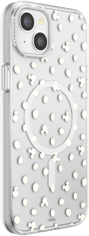 image:imagePopSockets iPhone 16 Phone Case with MagSafe Wireless Charging Compatible Disney Serene MickeyMickey Polka Dot