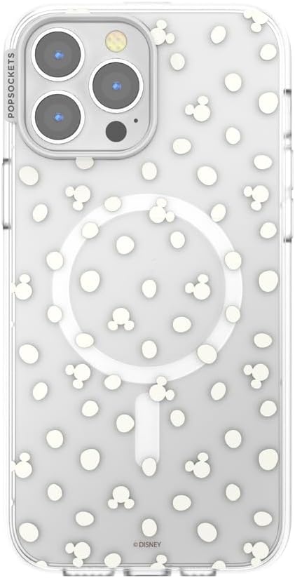 image:imagePopSockets iPhone 16 Phone Case with MagSafe Wireless Charging Compatible Disney Serene MickeyMickey Polka Dot