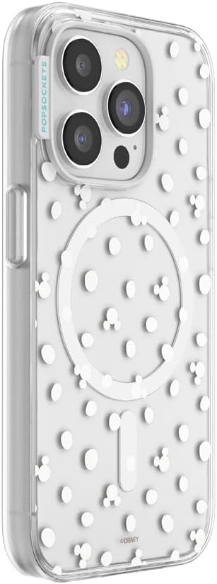 image:imagePopSockets iPhone 16 Phone Case with MagSafe Wireless Charging Compatible Disney Serene MickeyMickey Polka Dot
