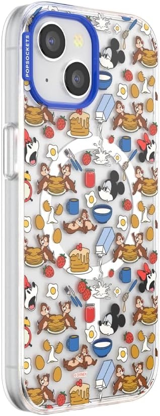 image:imagePopSockets iPhone 16 Phone Case with MagSafe Wireless Charging Compatible Disney Serene MickeyMickeys Breakfast Buffet