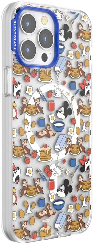 image:imagePopSockets iPhone 16 Phone Case with MagSafe Wireless Charging Compatible Disney Serene MickeyMickeys Breakfast Buffet
