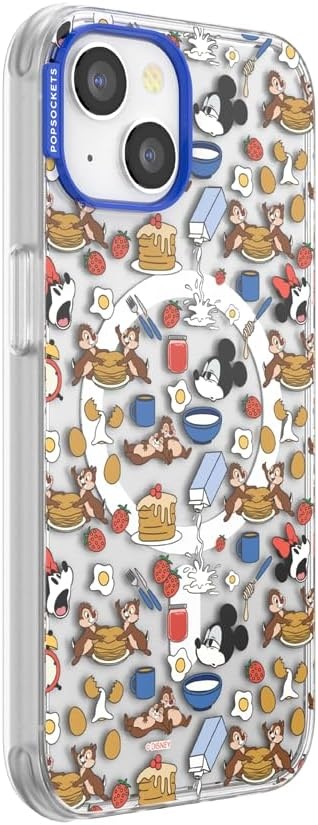 image:imagePopSockets iPhone 16 Phone Case with MagSafe Wireless Charging Compatible Disney Serene MickeyMickeys Breakfast Buffet