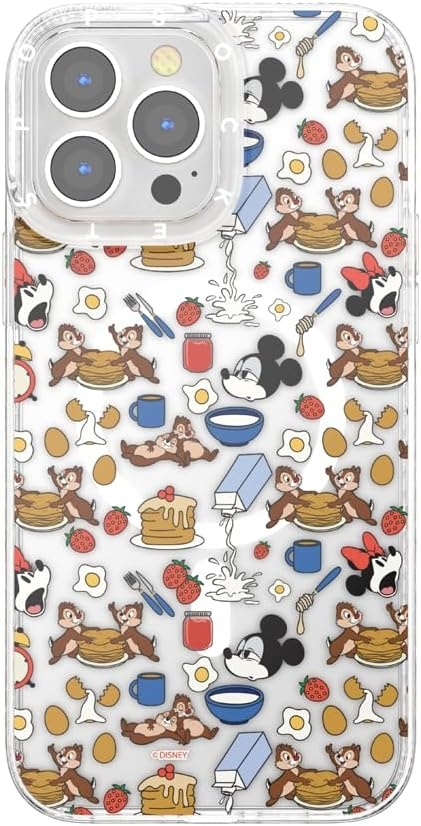 image:imagePopSockets iPhone 16 Phone Case with MagSafe Wireless Charging Compatible Disney Serene MickeyMickeys Breakfast Buffet
