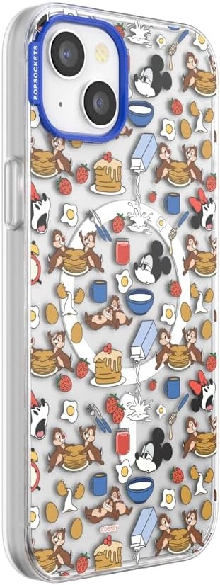 image:imagePopSockets iPhone 16 Phone Case with MagSafe Wireless Charging Compatible Disney Serene MickeyMickeys Breakfast Buffet