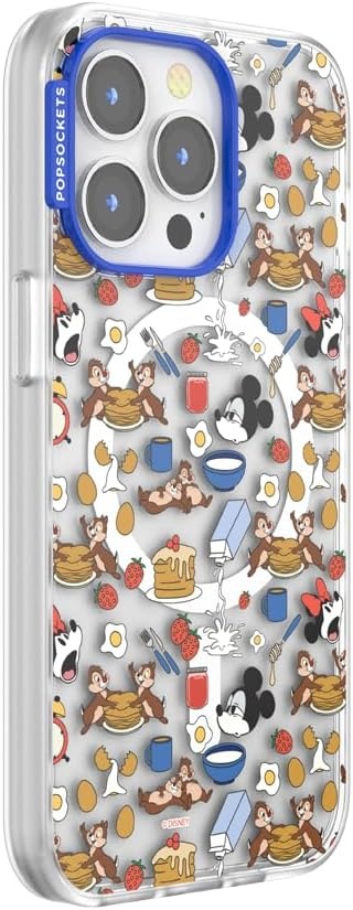 image:imagePopSockets iPhone 16 Phone Case with MagSafe Wireless Charging Compatible Disney Serene MickeyMickeys Breakfast Buffet