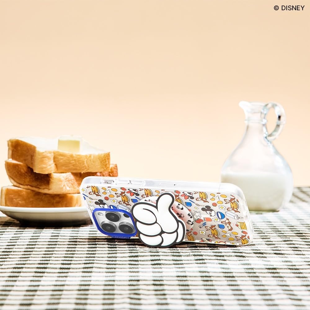 image:imagePopSockets iPhone 16 Phone Case with MagSafe Wireless Charging Compatible Disney Serene MickeyMickeys Breakfast Buffet