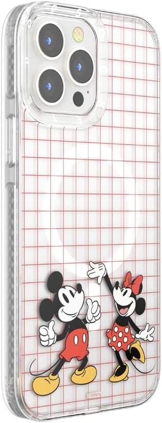 image:imagePopSockets iPhone 16 Phone Case with MagSafe Wireless Charging Compatible Disney Serene MickeyMod Mickey Minnie