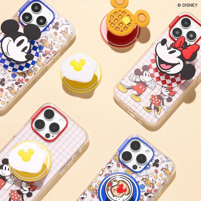 image:imagePopSockets iPhone 16 Phone Case with MagSafe Wireless Charging Compatible Disney Serene MickeyMod Mickey Minnie