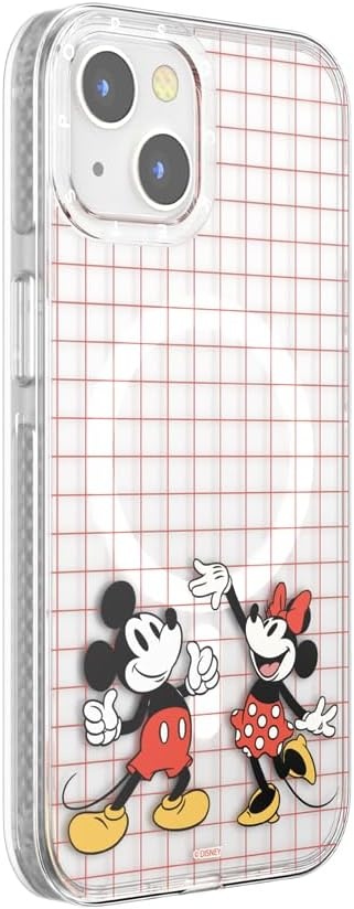 image:imagePopSockets iPhone 16 Phone Case with MagSafe Wireless Charging Compatible Disney Serene MickeyMod Mickey Minnie