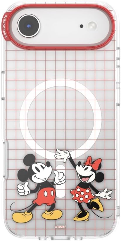 image:imagePopSockets iPhone 16 Phone Case with MagSafe Wireless Charging Compatible Disney Serene MickeyMod Mickey Minnie