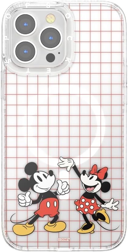 image:imagePopSockets iPhone 16 Phone Case with MagSafe Wireless Charging Compatible Disney Serene MickeyMod Mickey Minnie
