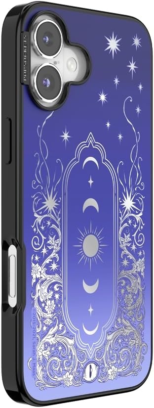 image:imagePopSockets iPhone 16 Plus Phone Case with MagSafe Wireless Charging Compatible Bookish Mirror Curse Breaker